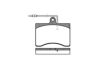 KAWE 0090 04 Brake Pad Set, disc brake